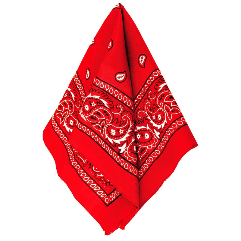 دستمال سر و گردن مدل باندانا