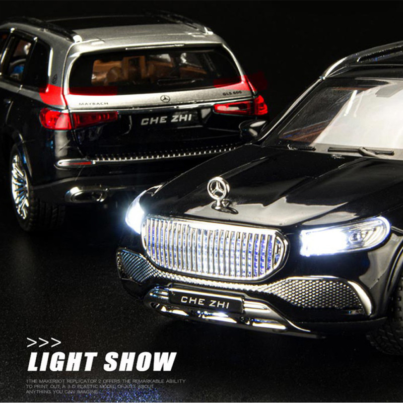 ماکت ماشین چه ژی مدل benz gls600 - مشکی
