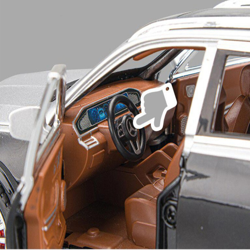 ماکت ماشین چه ژی مدل benz gls600 - مشکی