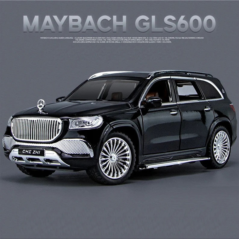 ماکت ماشین چه ژی مدل benz gls600 - مشکی