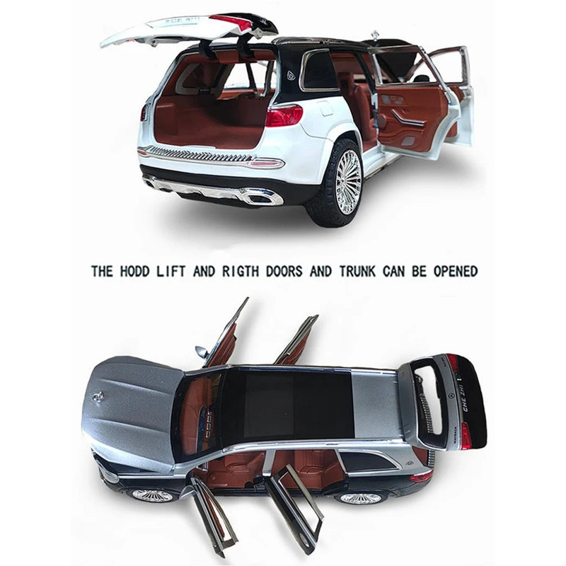 ماکت ماشین چه ژی مدل benz gls600 - مشکی